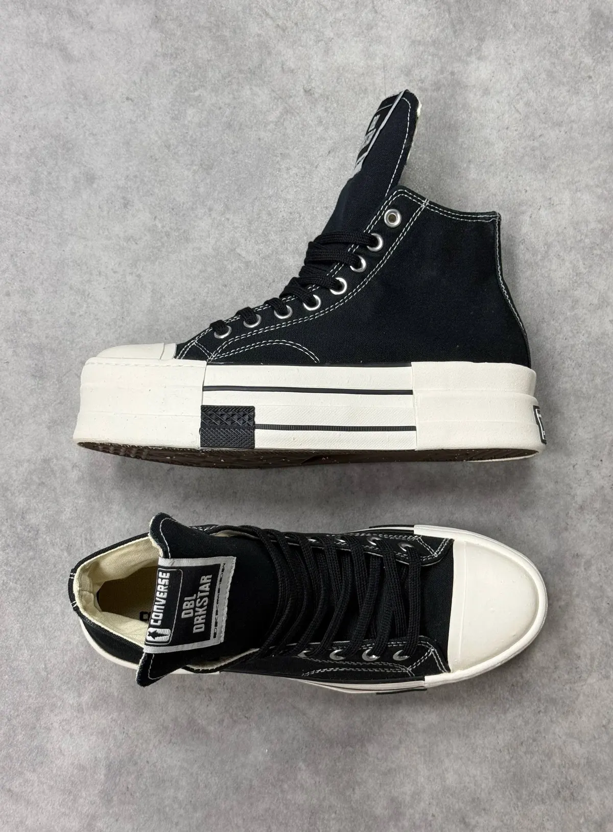 Converse Rick Owens DBL DRKSTAR