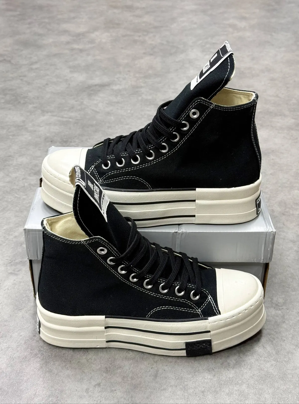 Converse Rick Owens DBL DRKSTAR