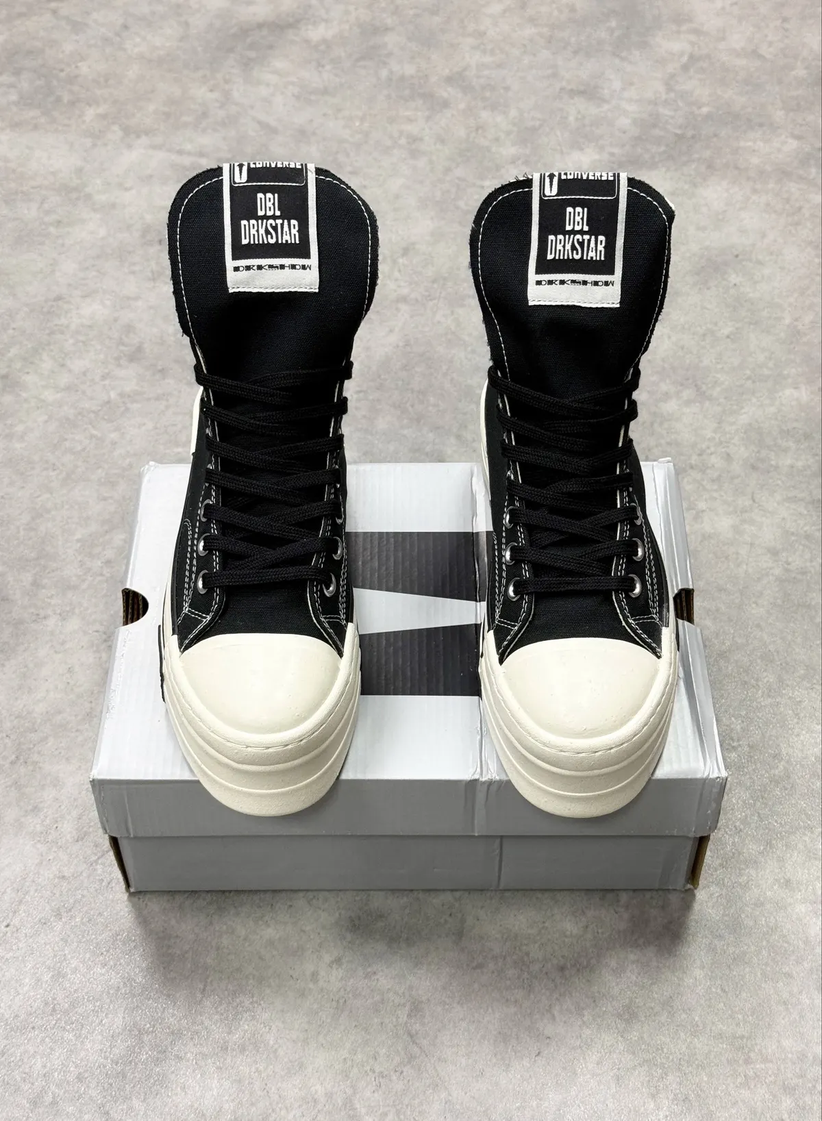 Converse Rick Owens DBL DRKSTAR