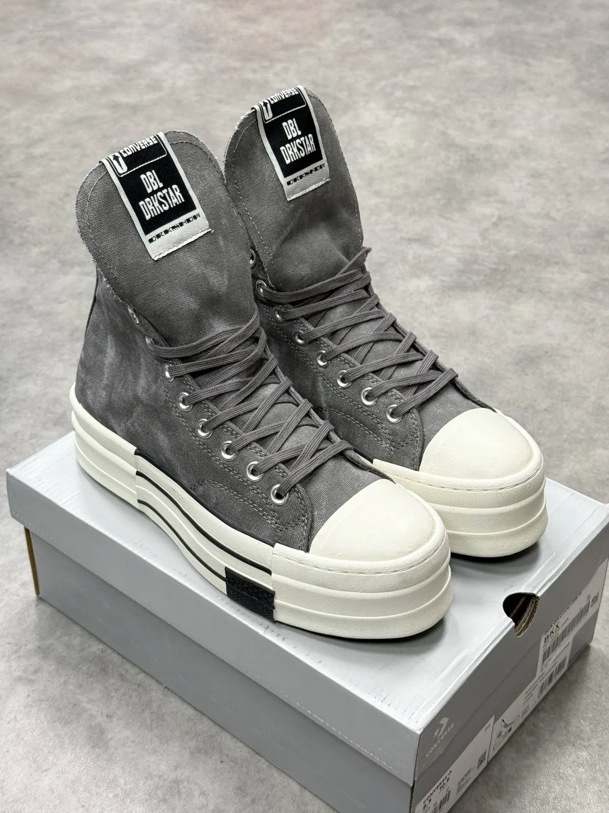 Converse Rick Owens DBL DRKSTAR