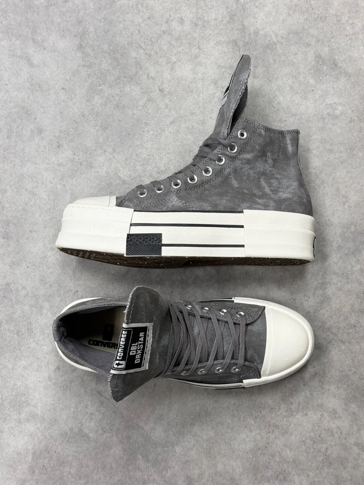 Converse Rick Owens DBL DRKSTAR