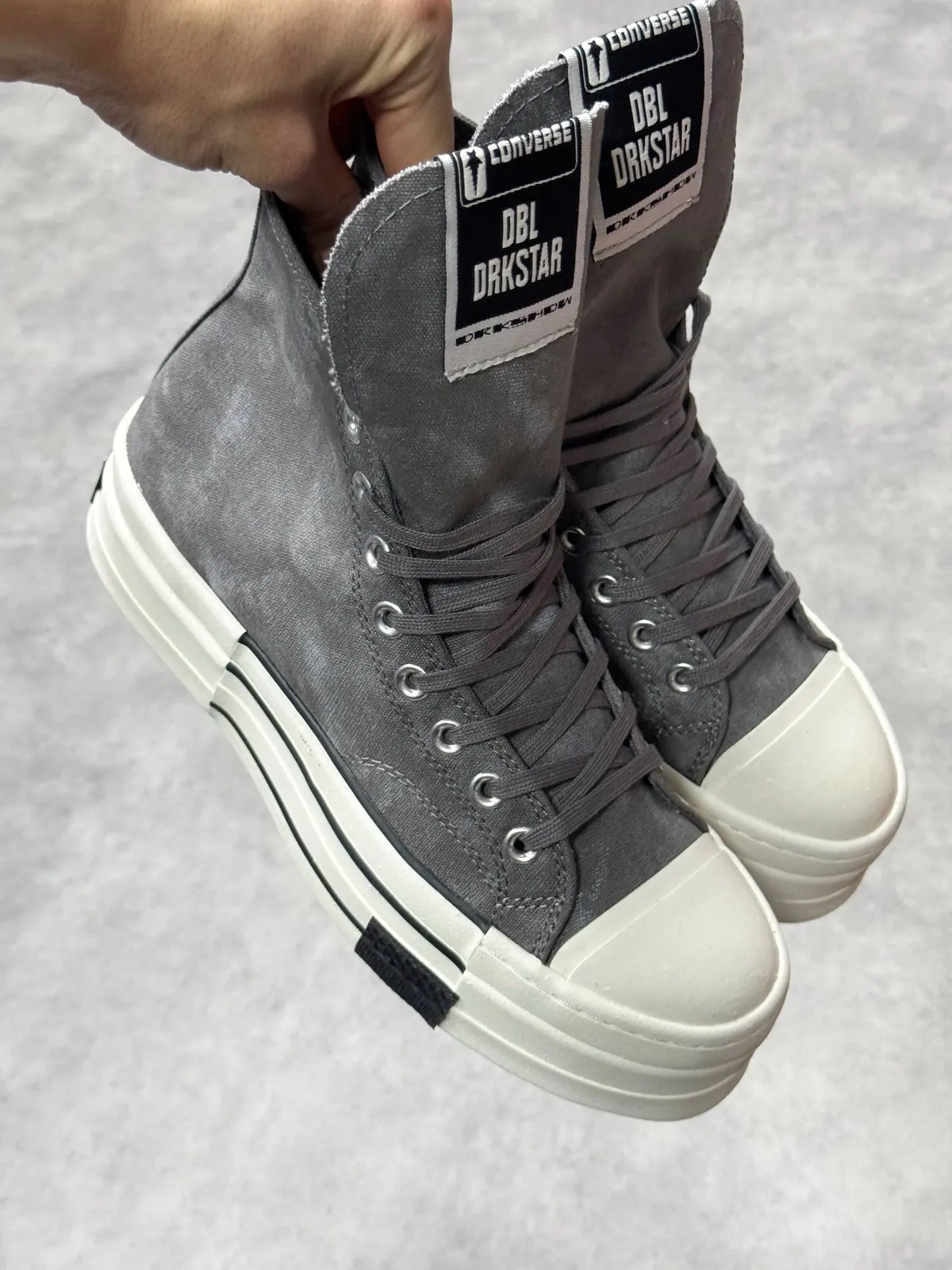 Converse Rick Owens DBL DRKSTAR