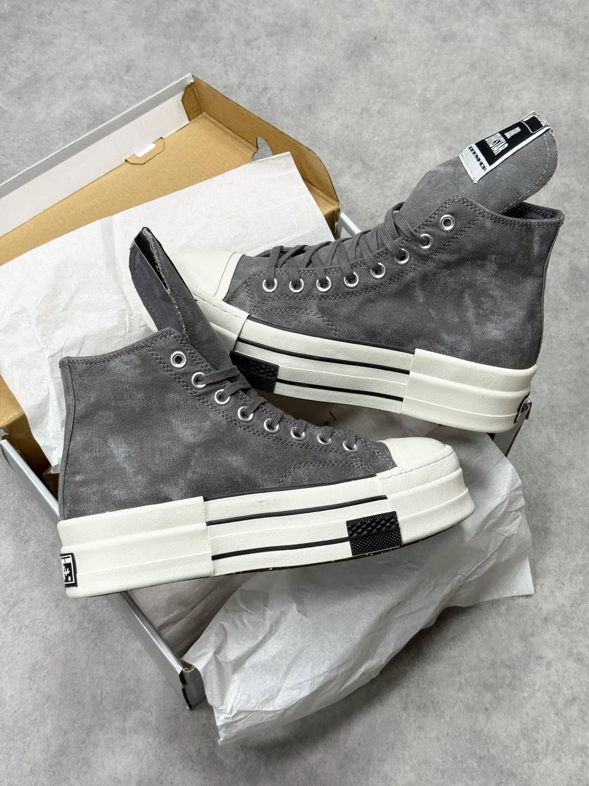 Converse Rick Owens DBL DRKSTAR
