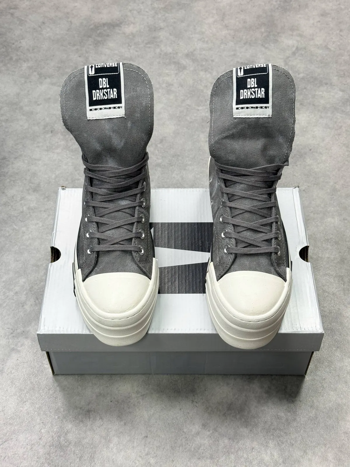 Converse Rick Owens DBL DRKSTAR