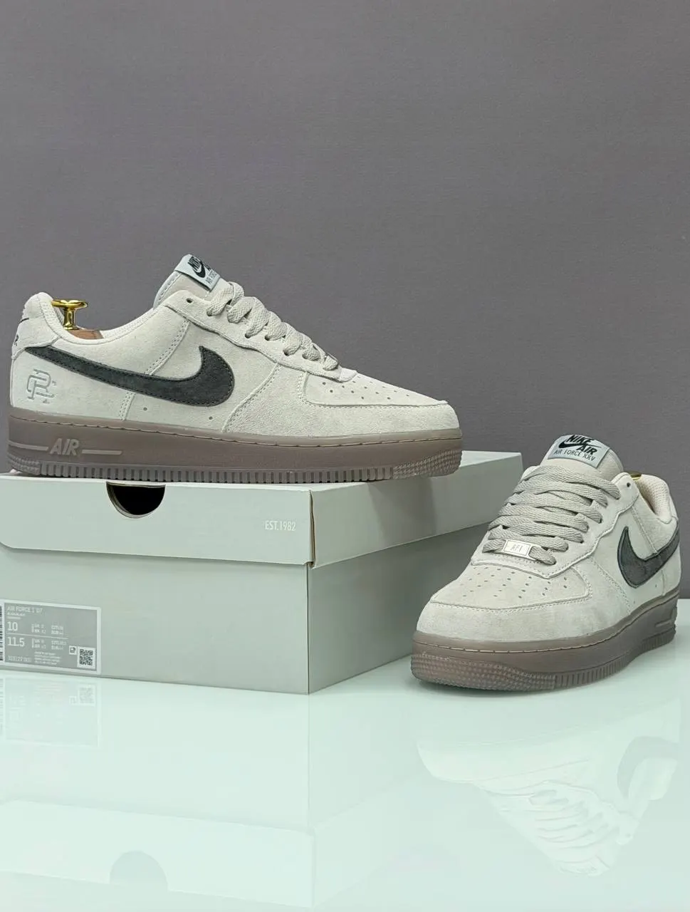 Nike Reigning Champ x Air Force 1 Low Suede