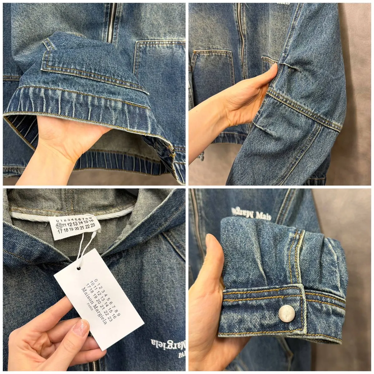 Maison Margiela Hooded Denim Jacket