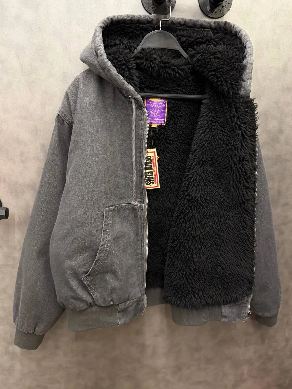 Corteiz Star Washed Zip-up Hoodie