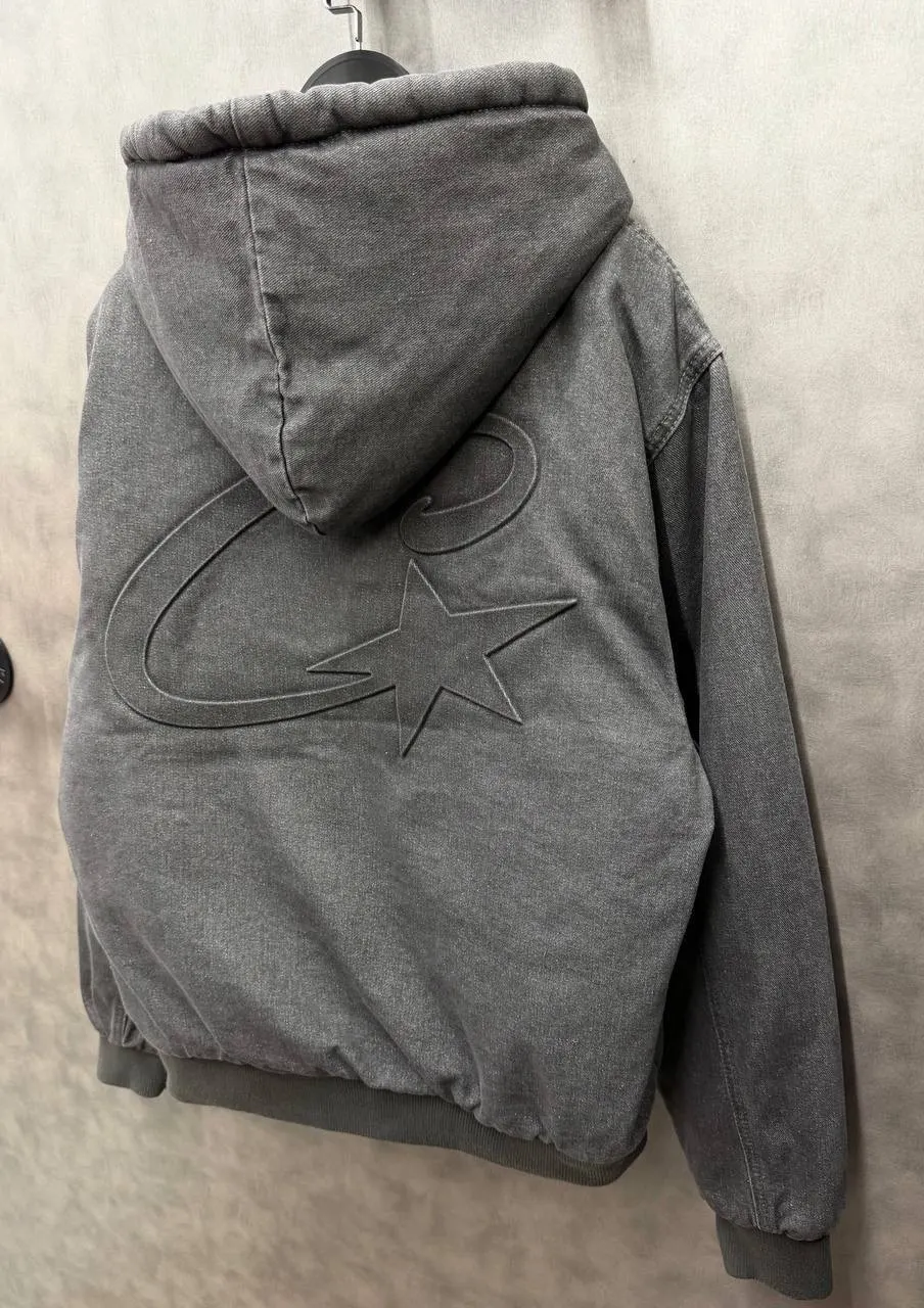 Corteiz Star Washed Zip-up Hoodie