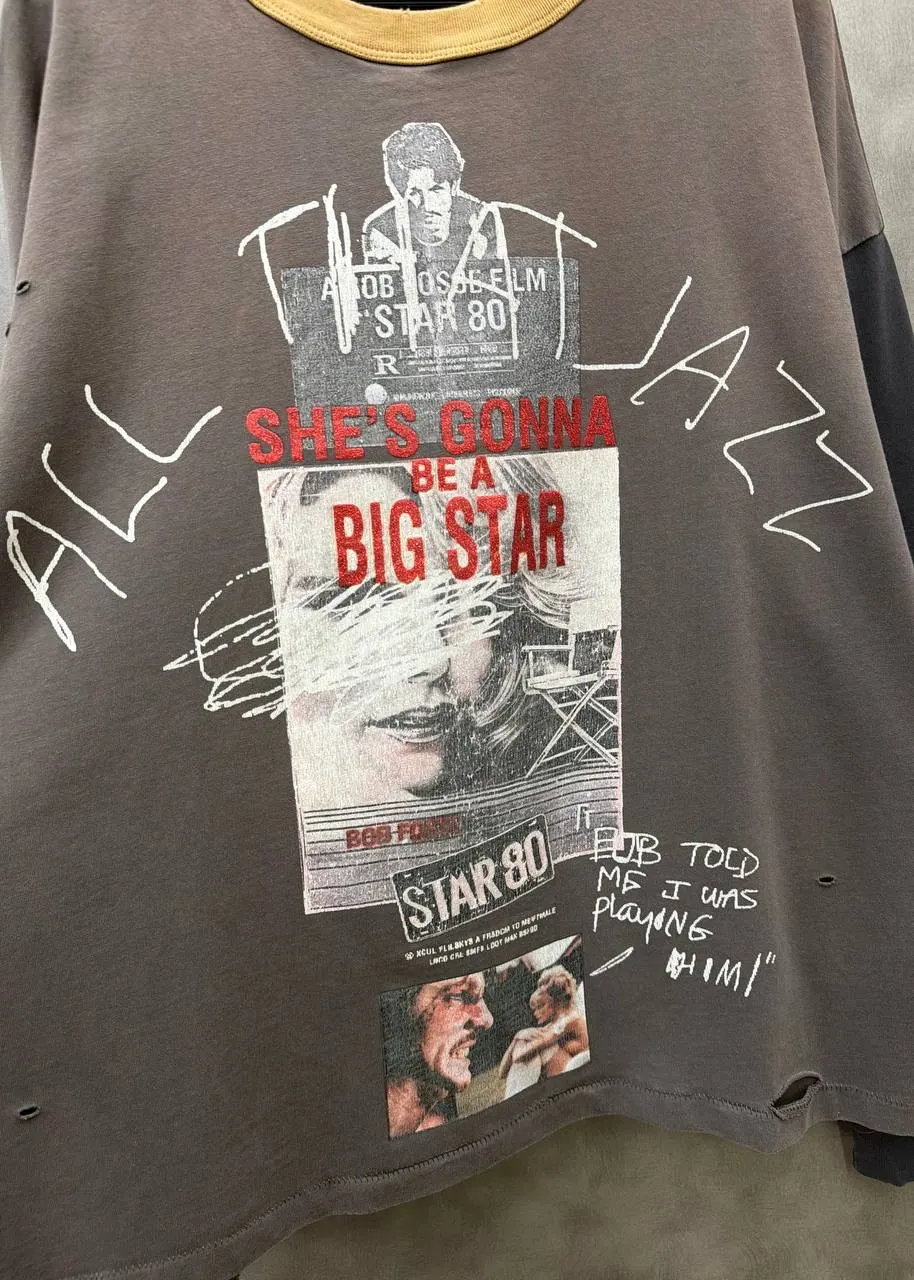 Gallery Dept Star 80 Long Sleeve T-Shirt