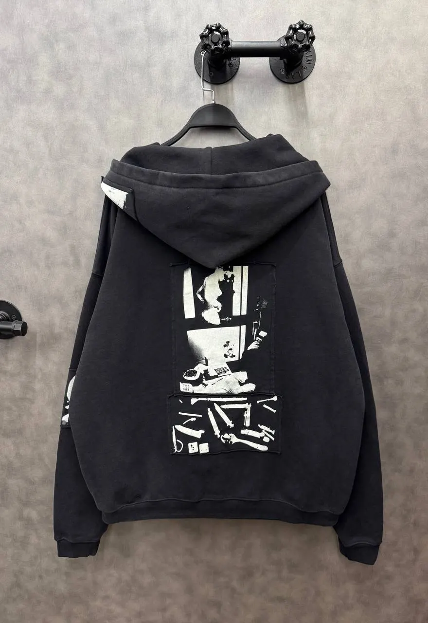 Enfants Riches Déprimés Disarm (Assemblage) Zip Hoodie