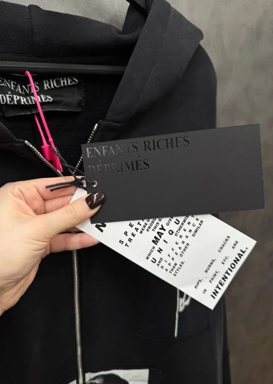 Enfants Riches Déprimés Disarm (Assemblage) Zip Hoodie