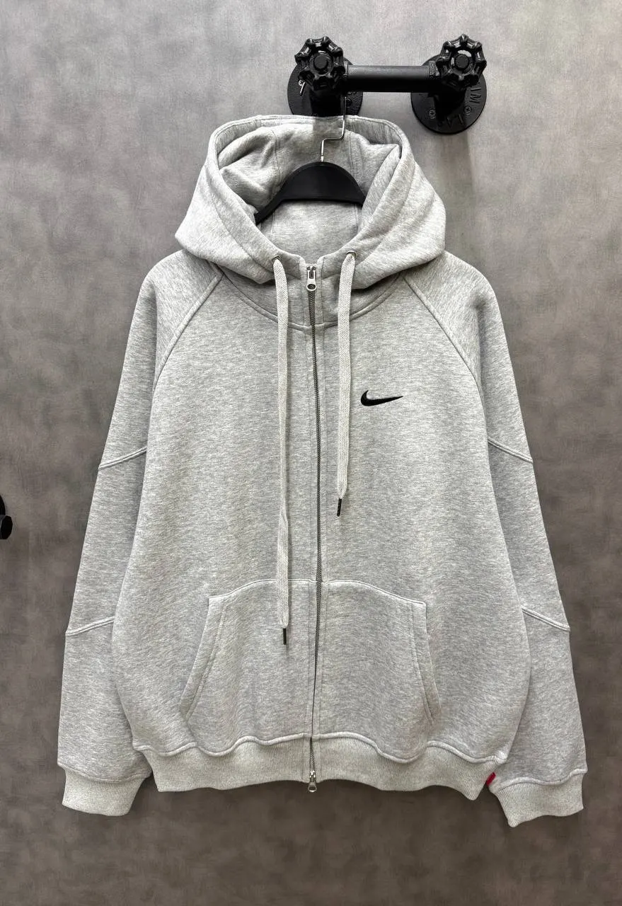 Nike Supreme x Air Max Zip Up Hooded Sweatshirt
