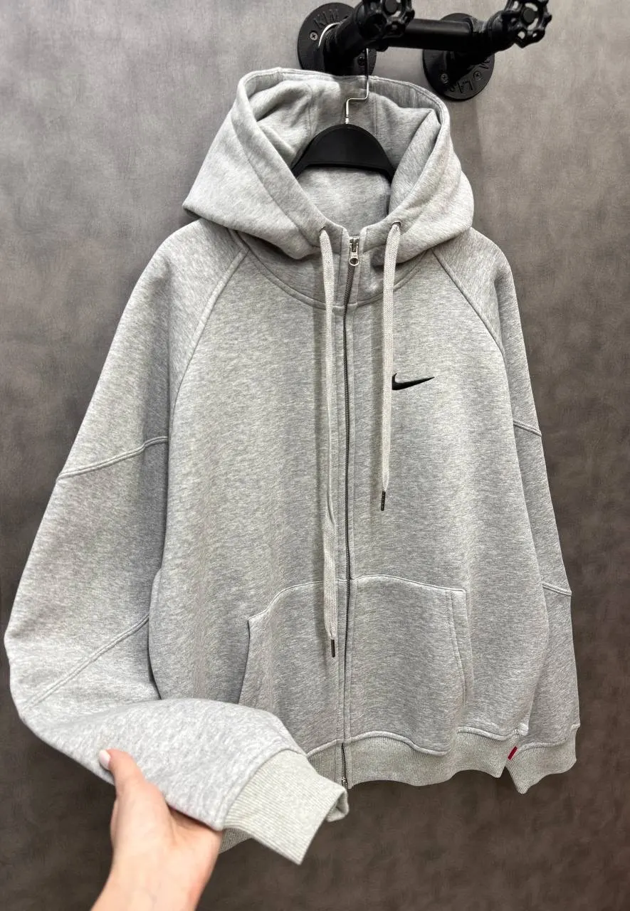 Nike Supreme x Air Max Zip Up Hooded Sweatshirt