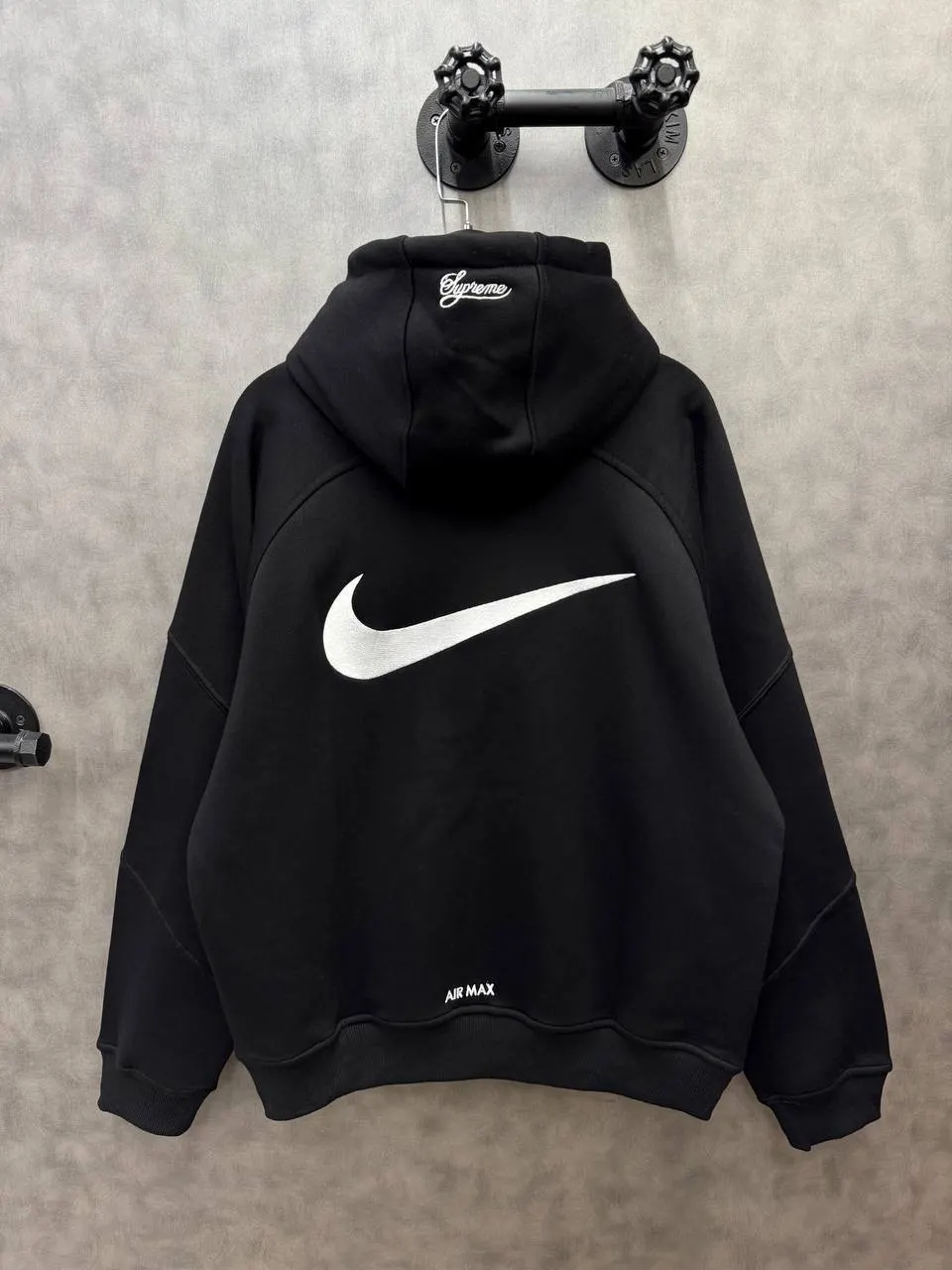Nike Supreme x Air Max Zip Up Hooded Sweatshirt