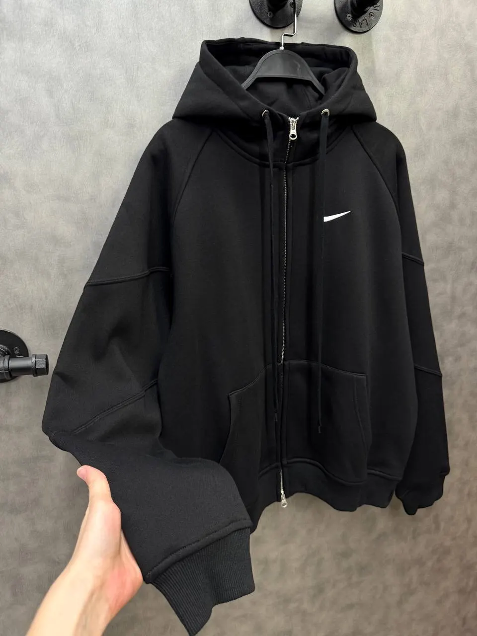 Nike Supreme x Air Max Zip Up Hooded Sweatshirt