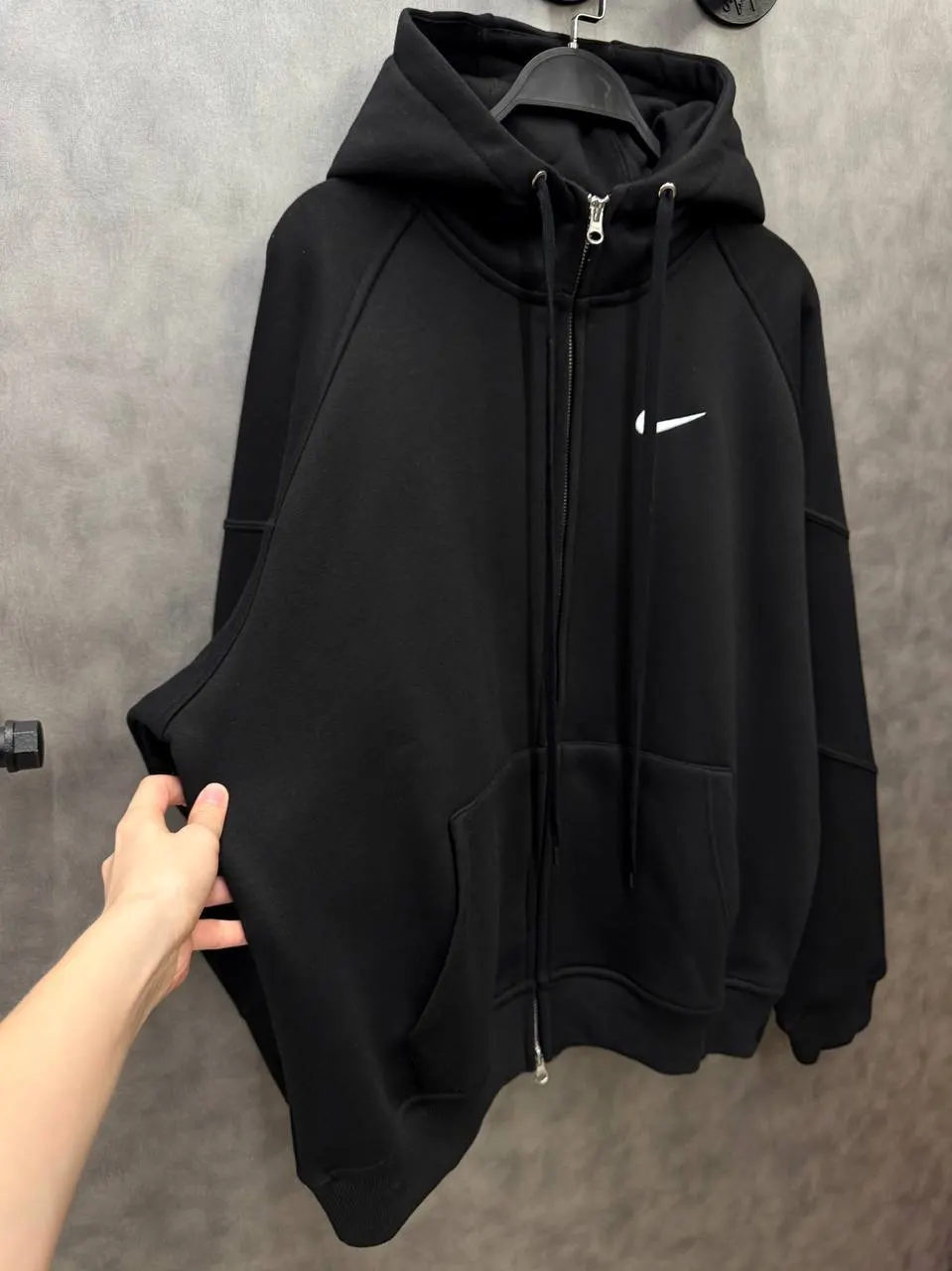 Nike Supreme x Air Max Zip Up Hooded Sweatshirt
