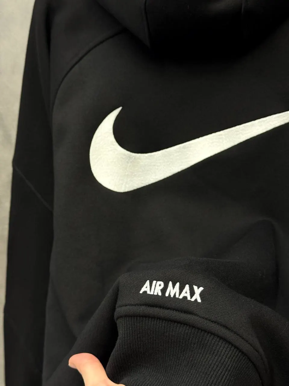 Nike Supreme x Air Max Zip Up Hooded Sweatshirt