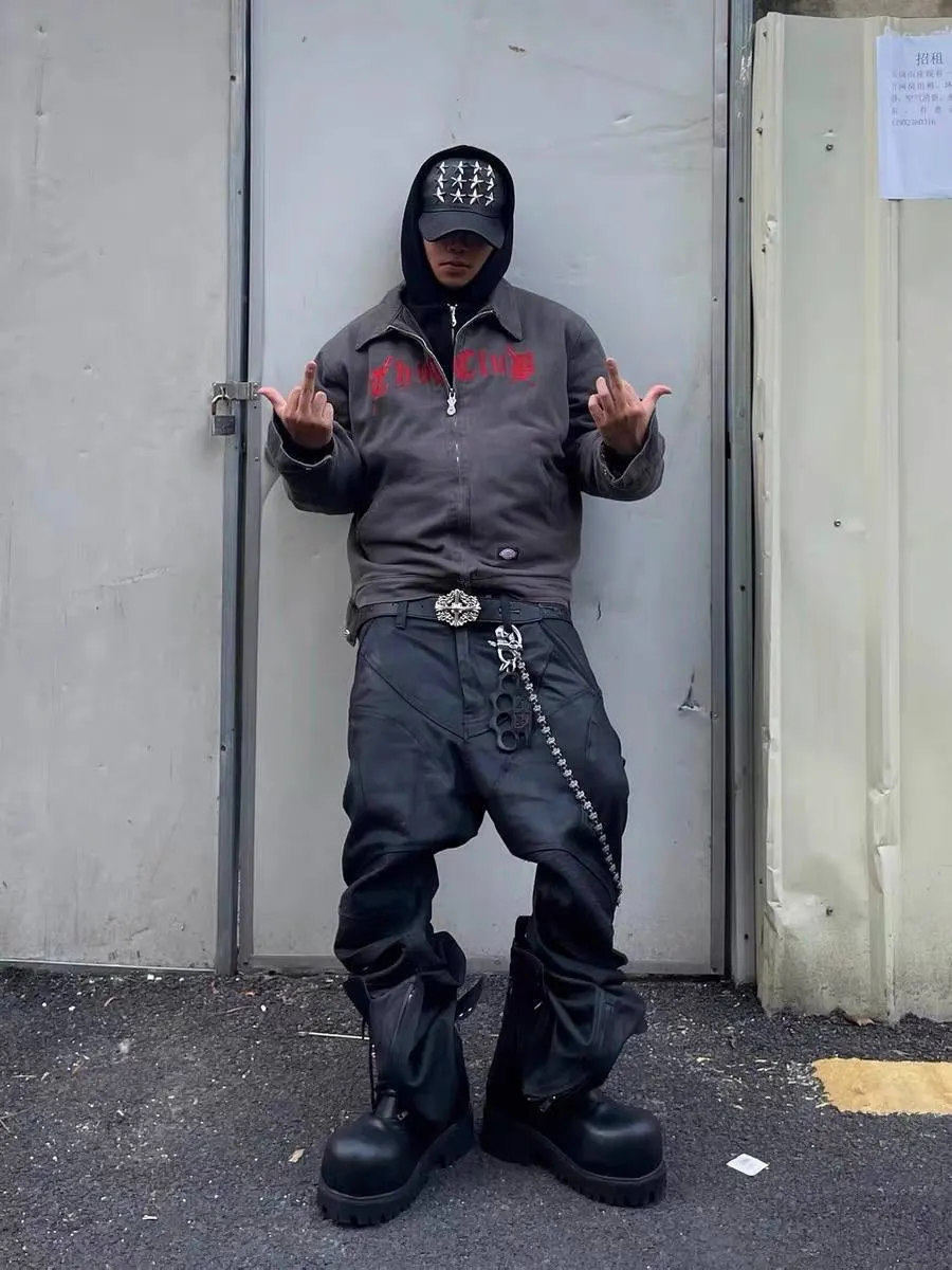 Thug Club Embroidered Work Jacket