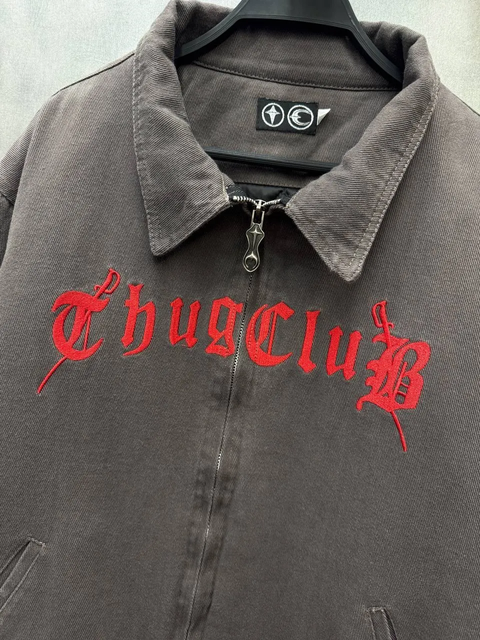 Thug Club Embroidered Work Jacket