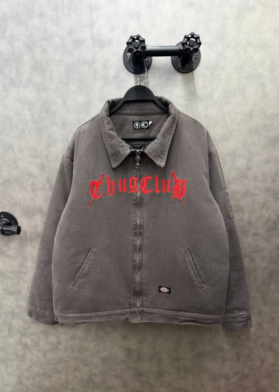 Thug Club Embroidered Work Jacket