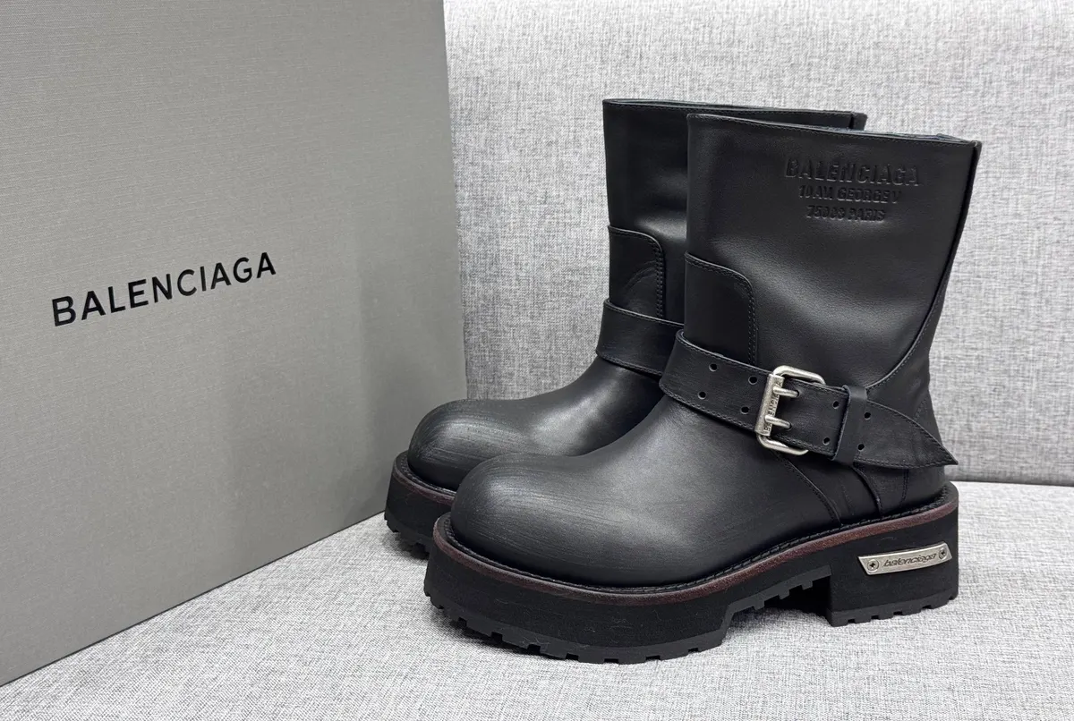 Balenciaga Biker Boots