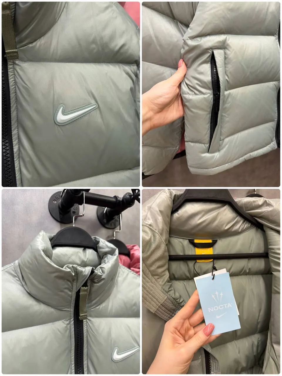 Nike NOCTA Cardinal Stock Puffer Jacket